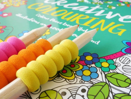 Soft Grip Colouring Pencils Pack of 6 P2686