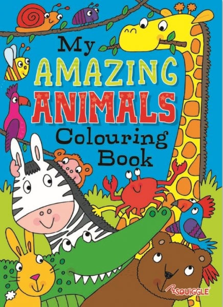 Amazing Animals & Pets Colouring Books Random Sent P2803