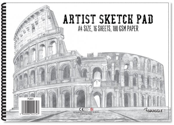 A4 Artist Sketch Book Art Crafts School College Home