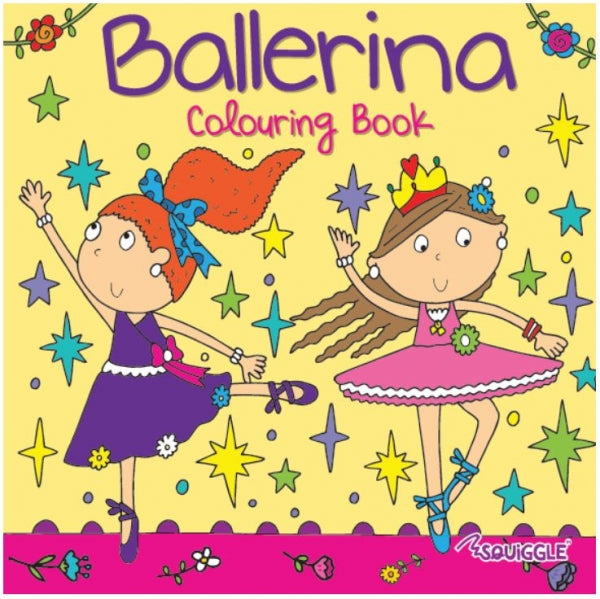 Girls Colouring Book 21 x 21 cm Assorted Designs P2851
