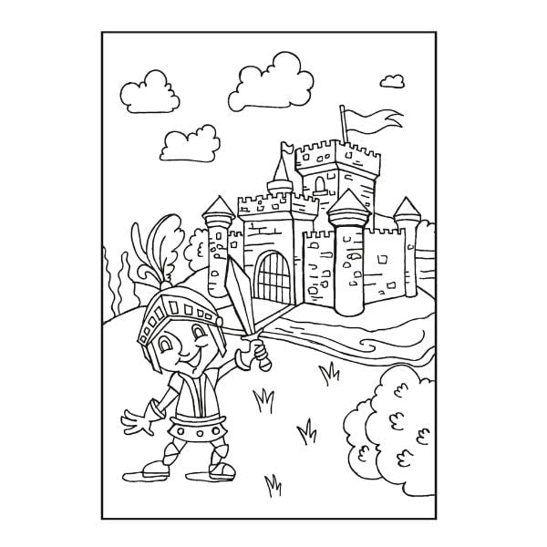 A4 Colouring Fun for Boys Book P2925