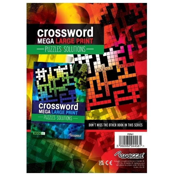 Mega Large Print Modern Crossword Book 2