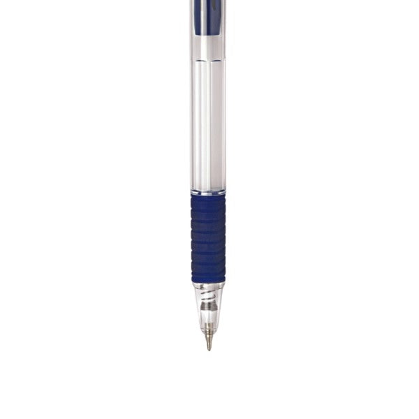 Retractable Ballpoint Pens 6pk Blue Ink P3090