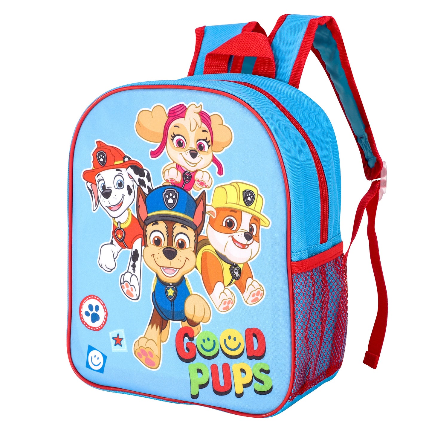 Paw Patrol Good Pups Style Backpack Kids Premium Standard Rucksack with Zip & Adjustable Straps