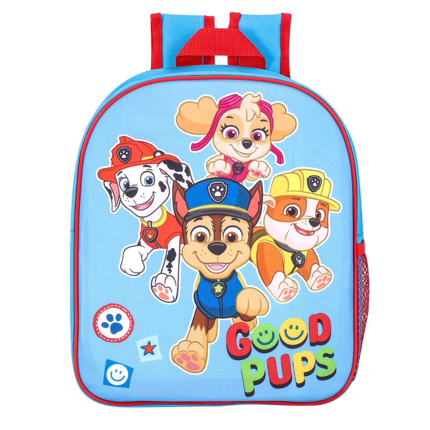 Paw Patrol Good Pups Style Backpack Kids Premium Standard Rucksack with Zip & Adjustable Straps