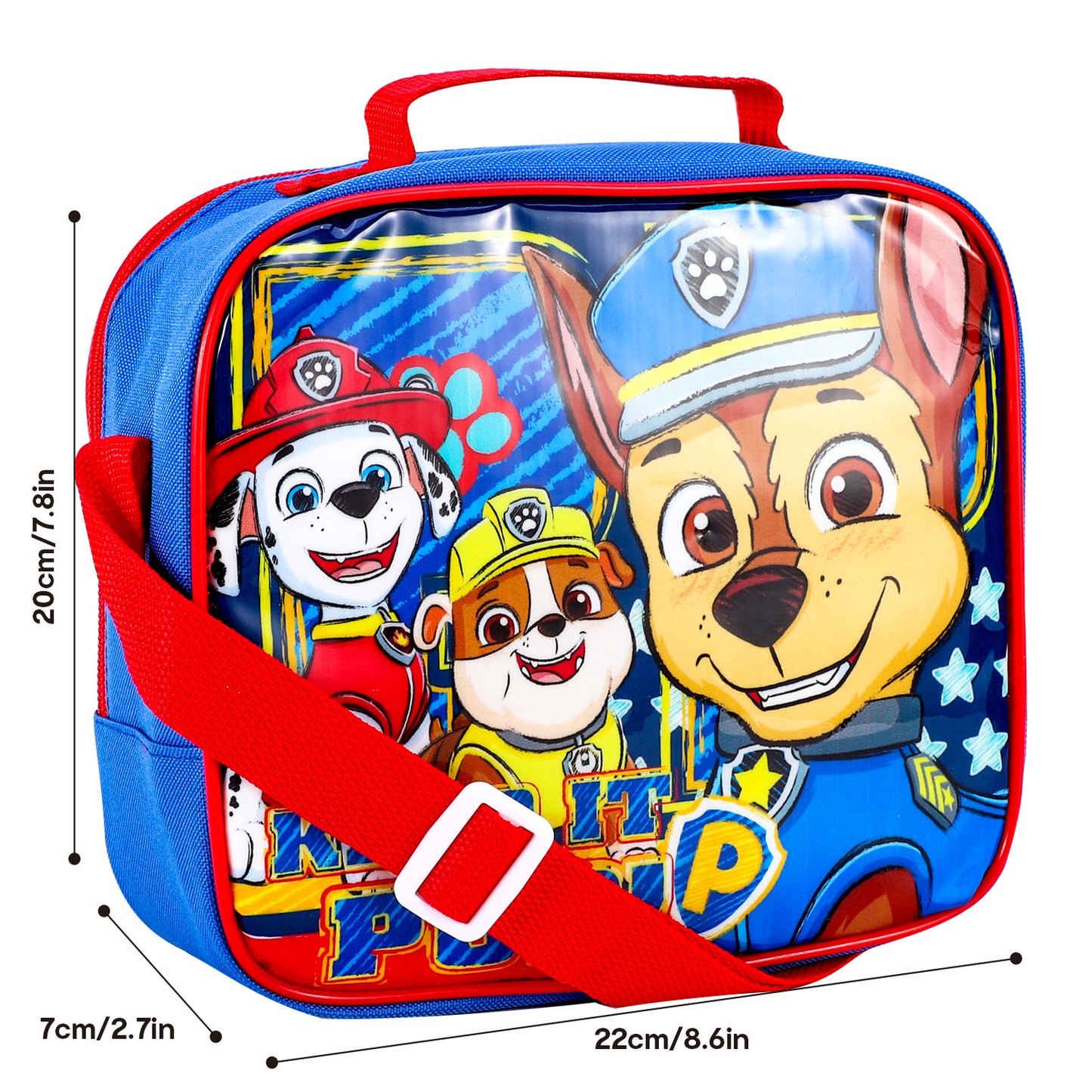 Paw Patrol 3 Piece Lunch Bag, Box & Bottle Set