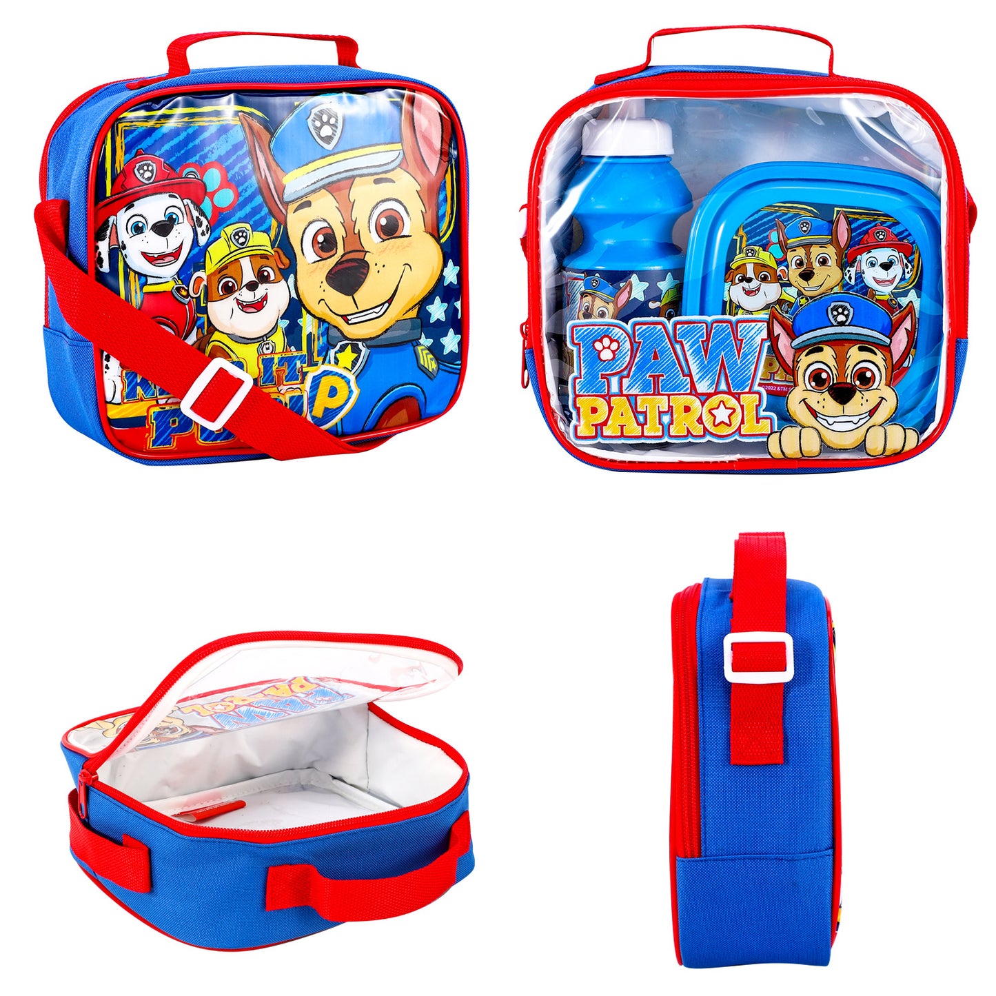 Paw Patrol 3 Piece Lunch Bag, Box & Bottle Set