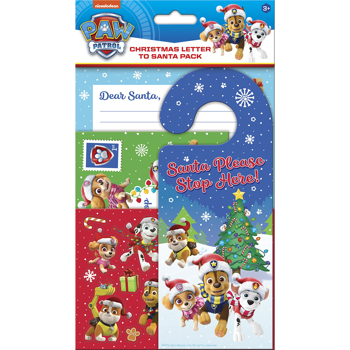 Paw Patrol Christmas Letter To Santa Pack