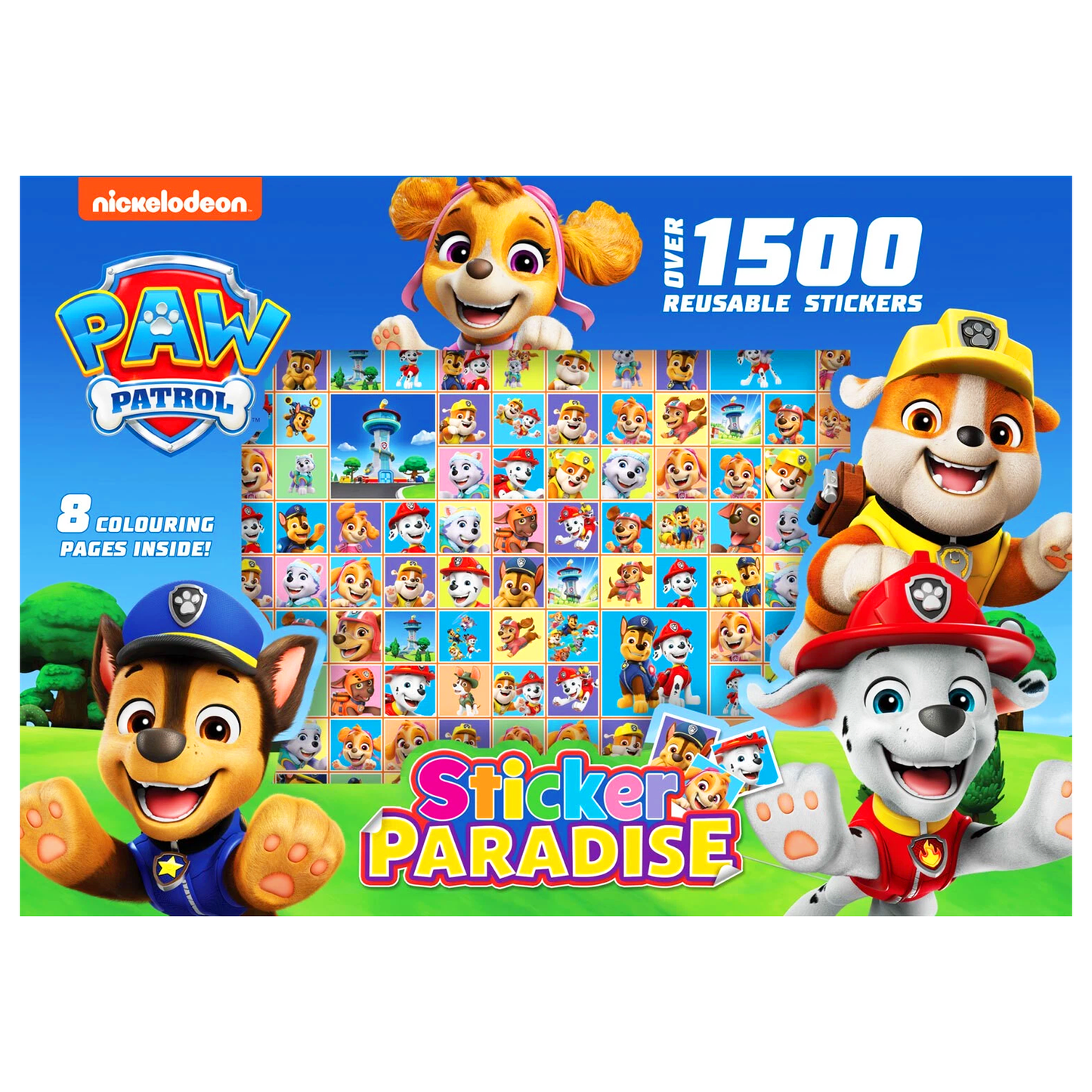 Paw Patrol Sticker Paradise - Over 1,500 Reuseable Stickers
