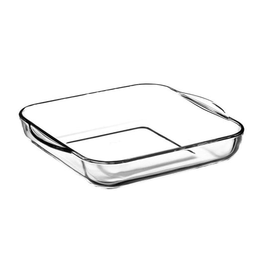 PB Borcam Glass Square Roasting Tray High Quality 1.95 Litre 22cm x 6cm 59034