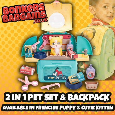 2 in 1 Pet Set & Backpack