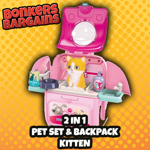 2 in 1 Pet Set & Backpack