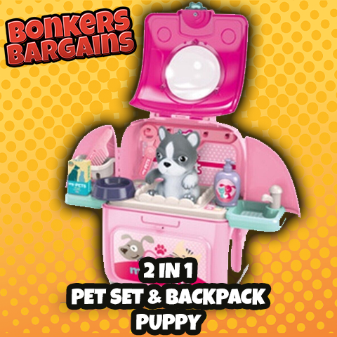 2 in 1 Pet Set & Backpack