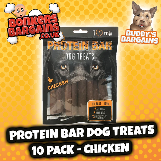 Pet Dog Treats Protein Bar Beef 76698 (Parcel Rate)