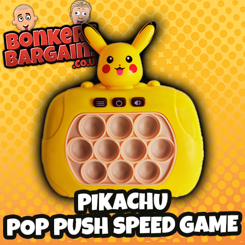 Pikachu Pop Push Speed Game