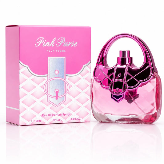 PINK PURSE Inspired by Rush - Women’s Eau de Parfum Spray 100ml - Saffron London