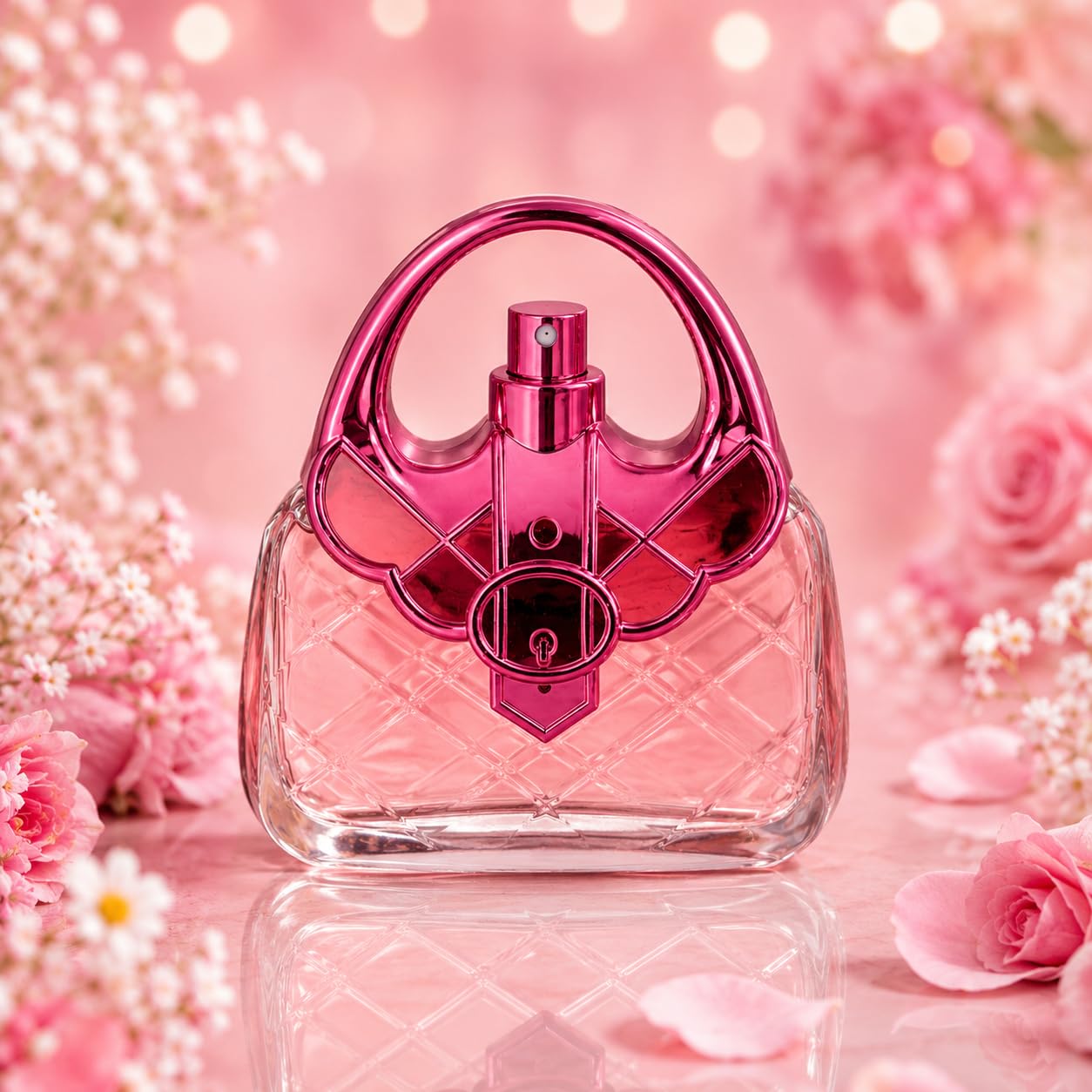 PINK PURSE Inspired by Rush - Women’s Eau de Parfum Spray 100ml - Saffron London