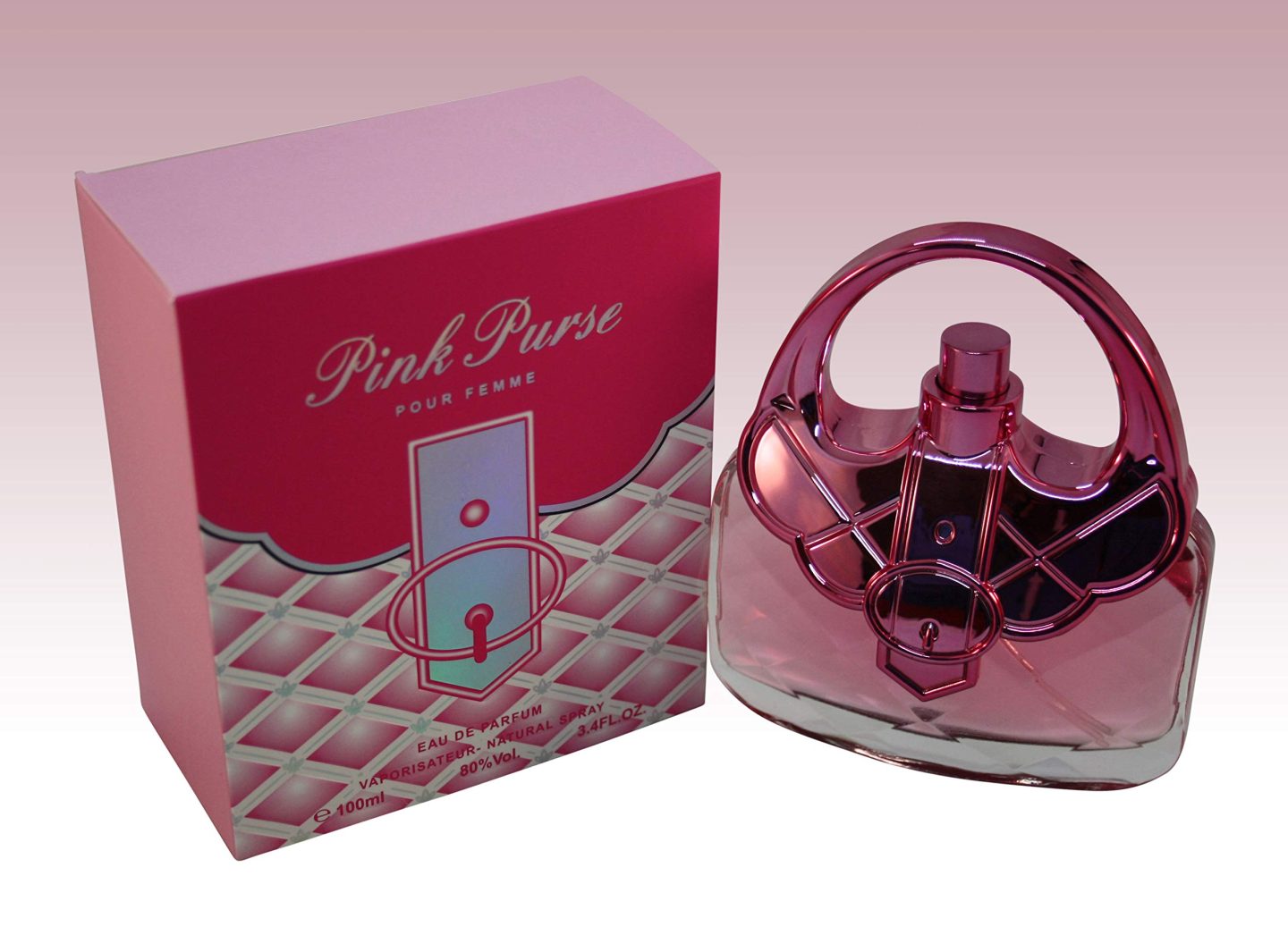 PINK PURSE Inspired by Rush - Women’s Eau de Parfum Spray 100ml - Saffron London