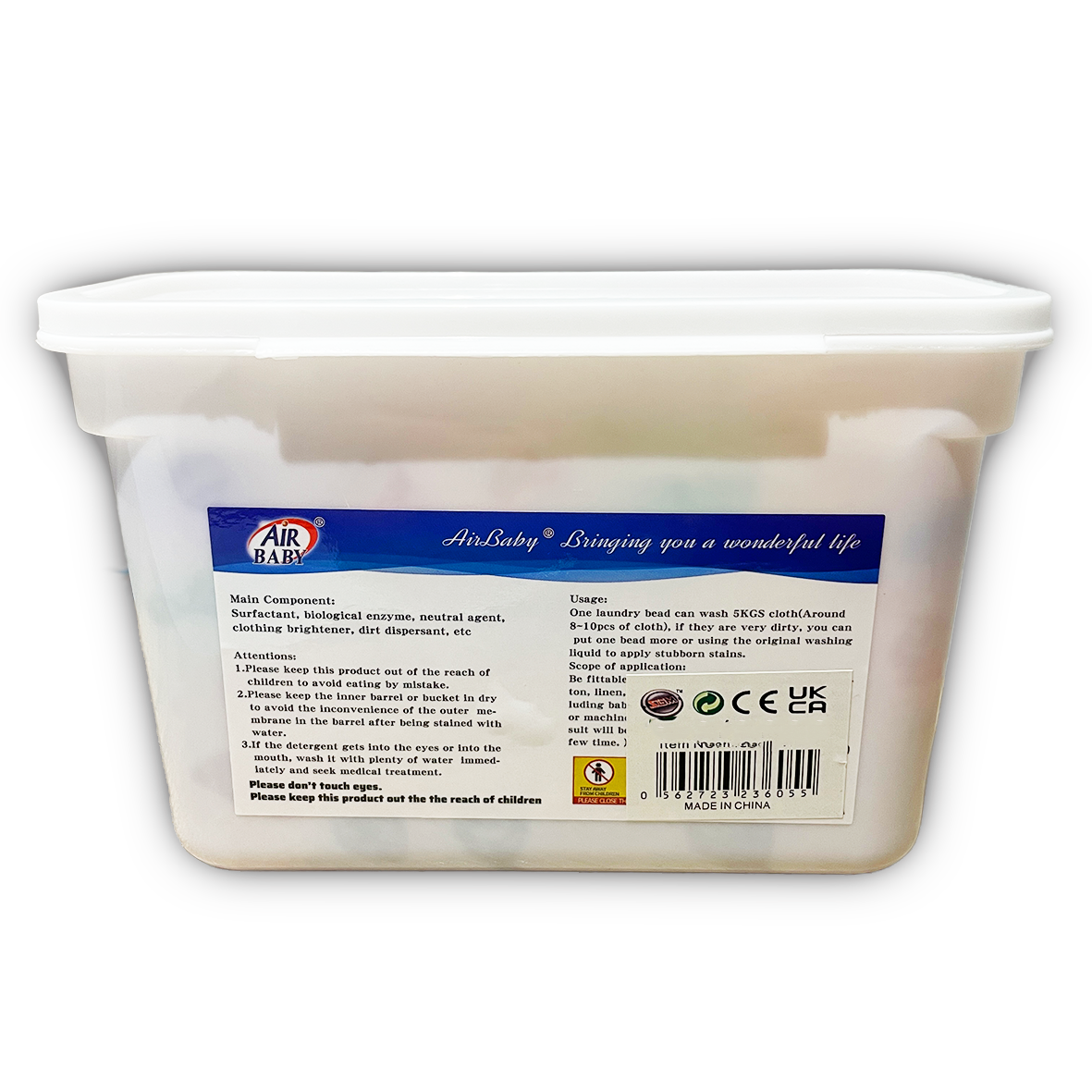 100 Laundry Detergent Pods - Power Clean New Formula