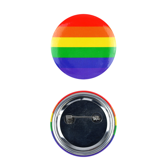 Pride Rainbow Pin Badge 4cm