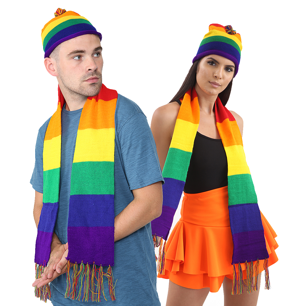 Pride Rainbow Scarf