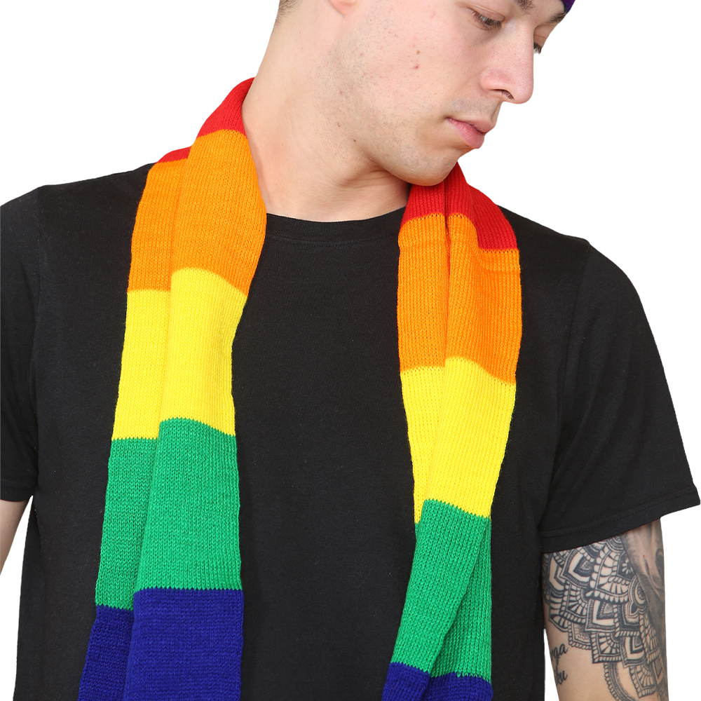 Pride Rainbow Scarf