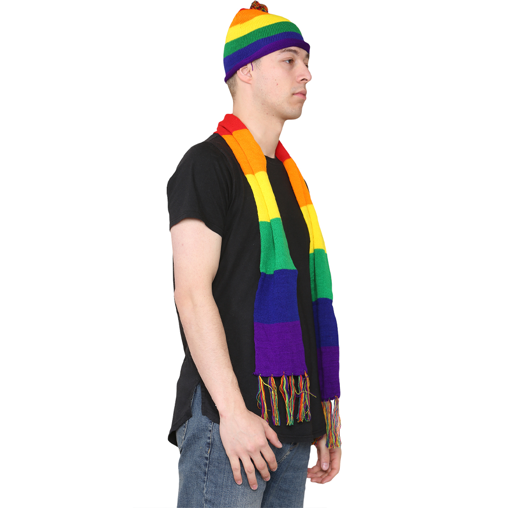 Pride Rainbow Scarf