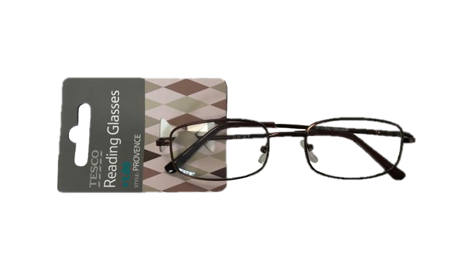 Reading Glasses +2.50 Metal Frame Assorted Colours PROVENANCE250