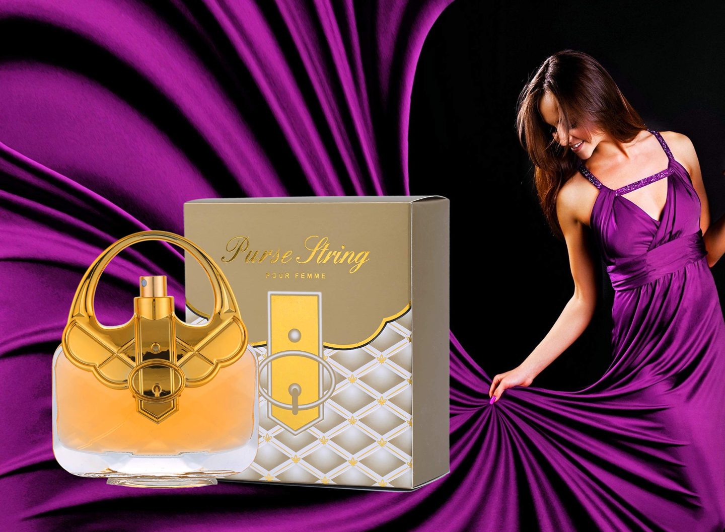 PURSE STRING Inspired by No. 5 - Women’s Eau de Parfum Spray 100ml - Saffron London