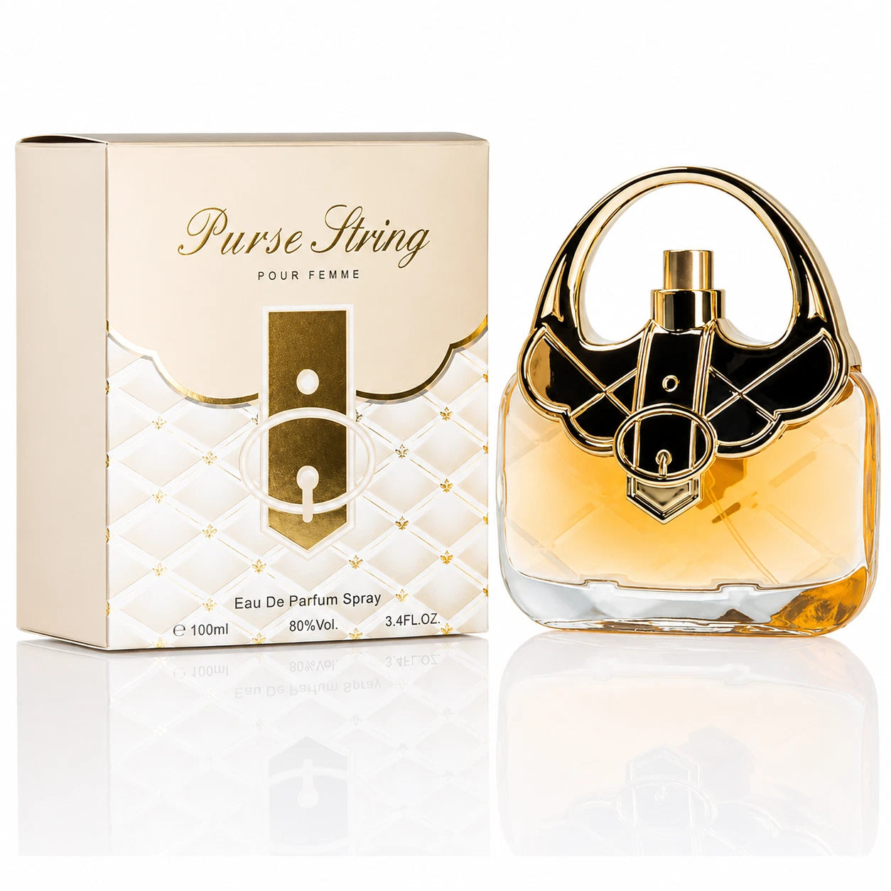 PURSE STRING Inspired by No. 5 - Women’s Eau de Parfum Spray 100ml - Saffron London