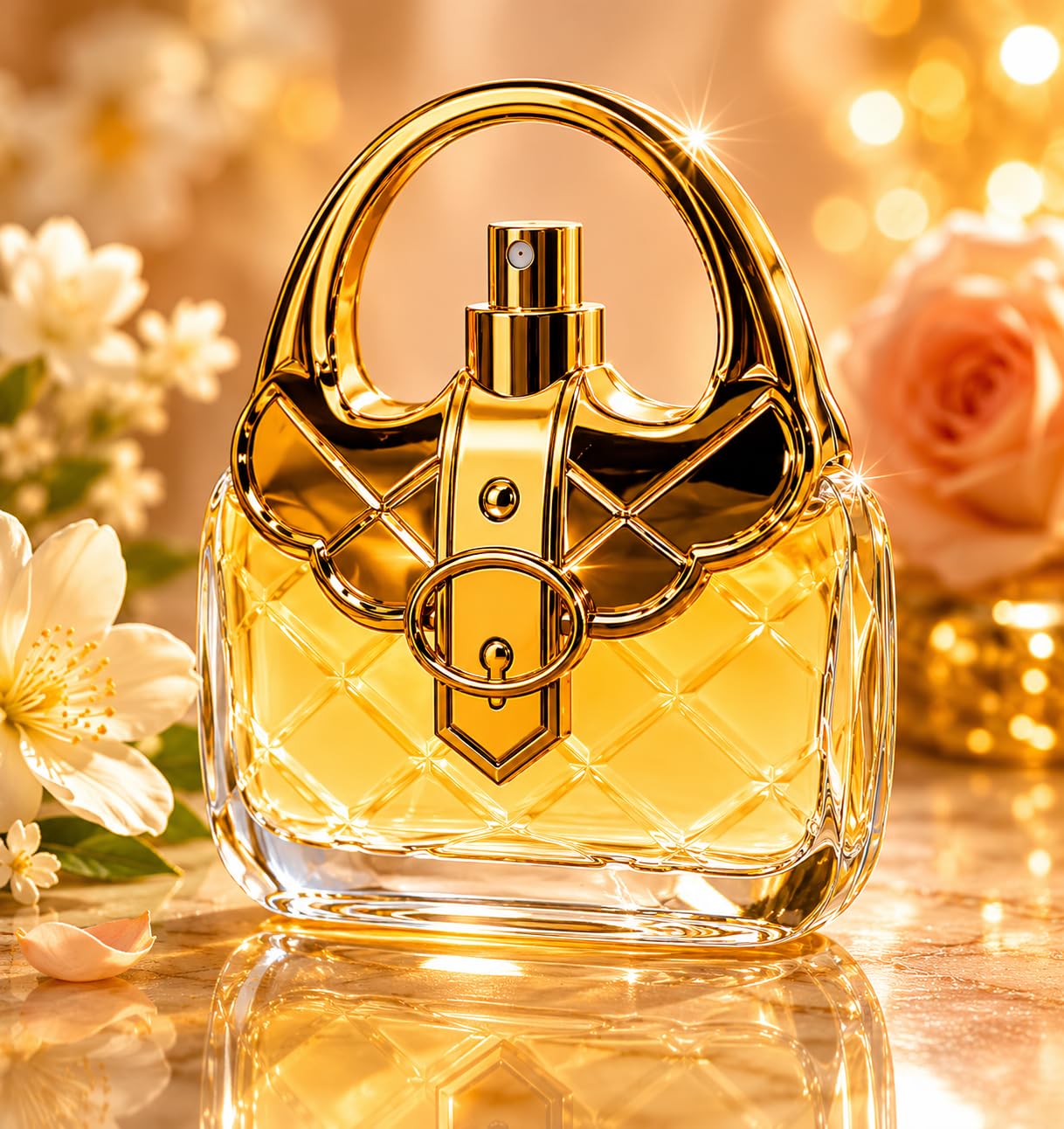 PURSE STRING Inspired by No. 5 - Women’s Eau de Parfum Spray 100ml - Saffron London