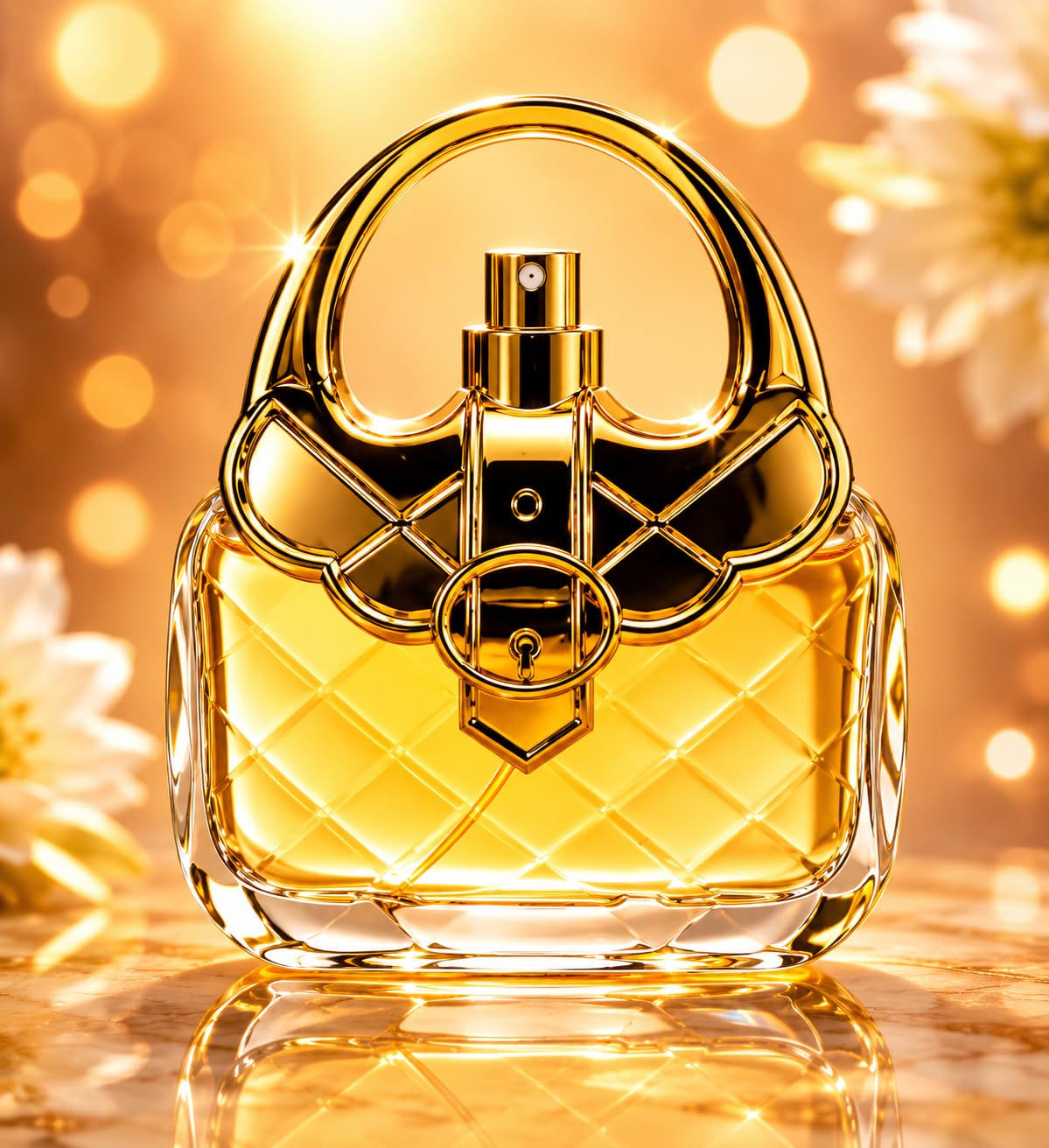 PURSE STRING Inspired by No. 5 - Women’s Eau de Parfum Spray 100ml - Saffron London