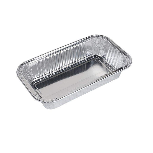 Pack of 6 Aluminium Food Containers With Lids 23oz  9011