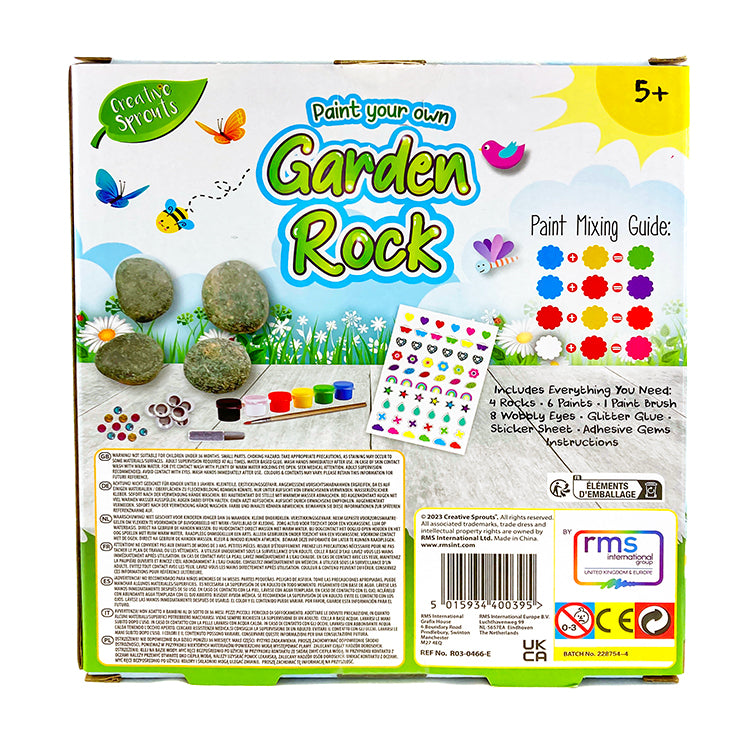 Paint Your Own Garden Rocks Kit