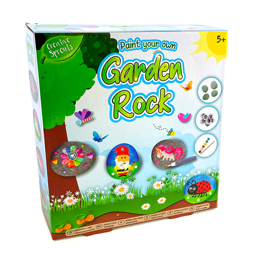 Paint Your Own Garden Rocks Kit