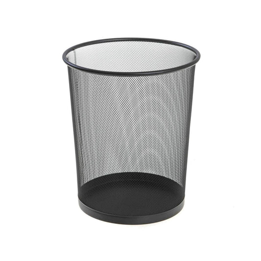Metal Mesh Waste Paper Office Bin Assorted Colours 0028