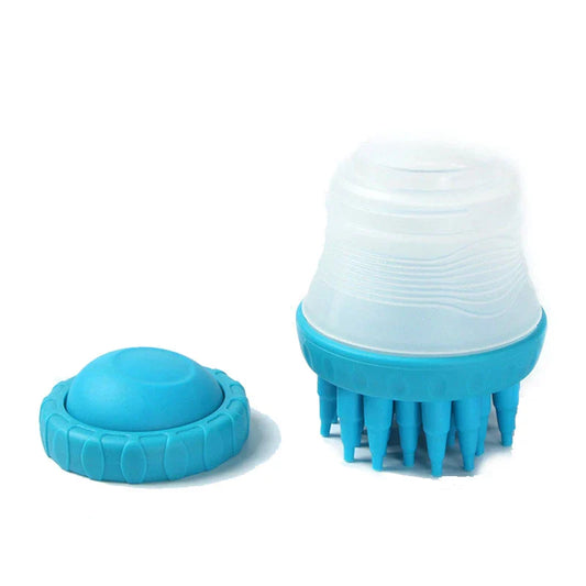 Dog Washer Bath Massage Brush Cleaning Assorted Colours 6723