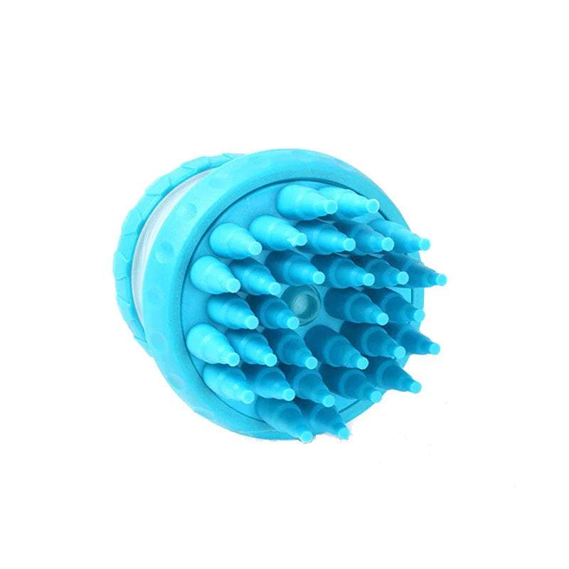 Dog Washer Bath Massage Brush Cleaning Assorted Colours 6723
