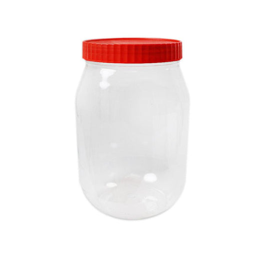 Plastic Kitchen Pet Food Storage Jar 500 Ml