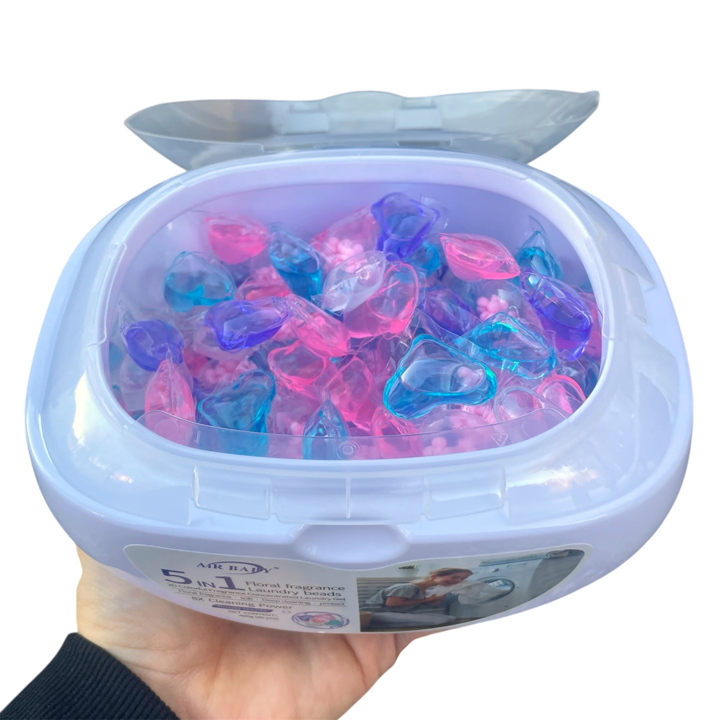 5 in 1 Laundry Detergent Gel Pods - 8x Cleaning Power - 40 Pack