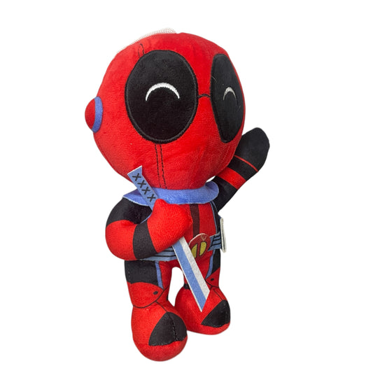 Deadpool Cartoon Style Plush Stuffed Soft Toy