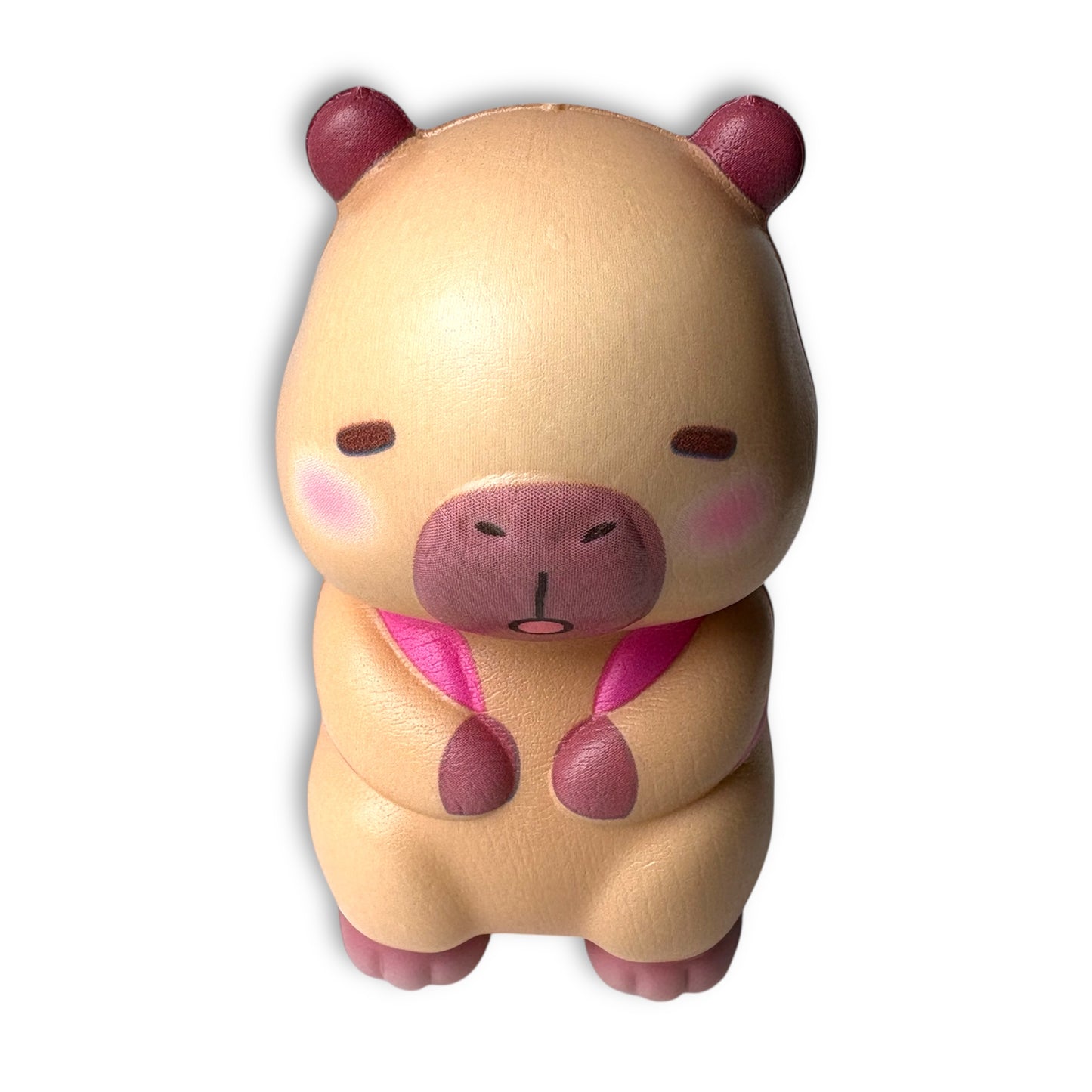 Capybara Squishy Squish Fidget Sensory Stress Relief Toy - Pink