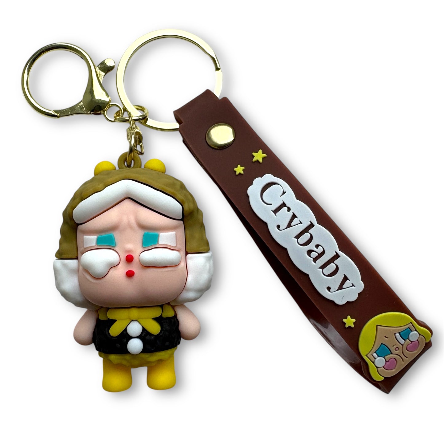 CryBaby Style 3D Silicone Keychain Keyring Pendant