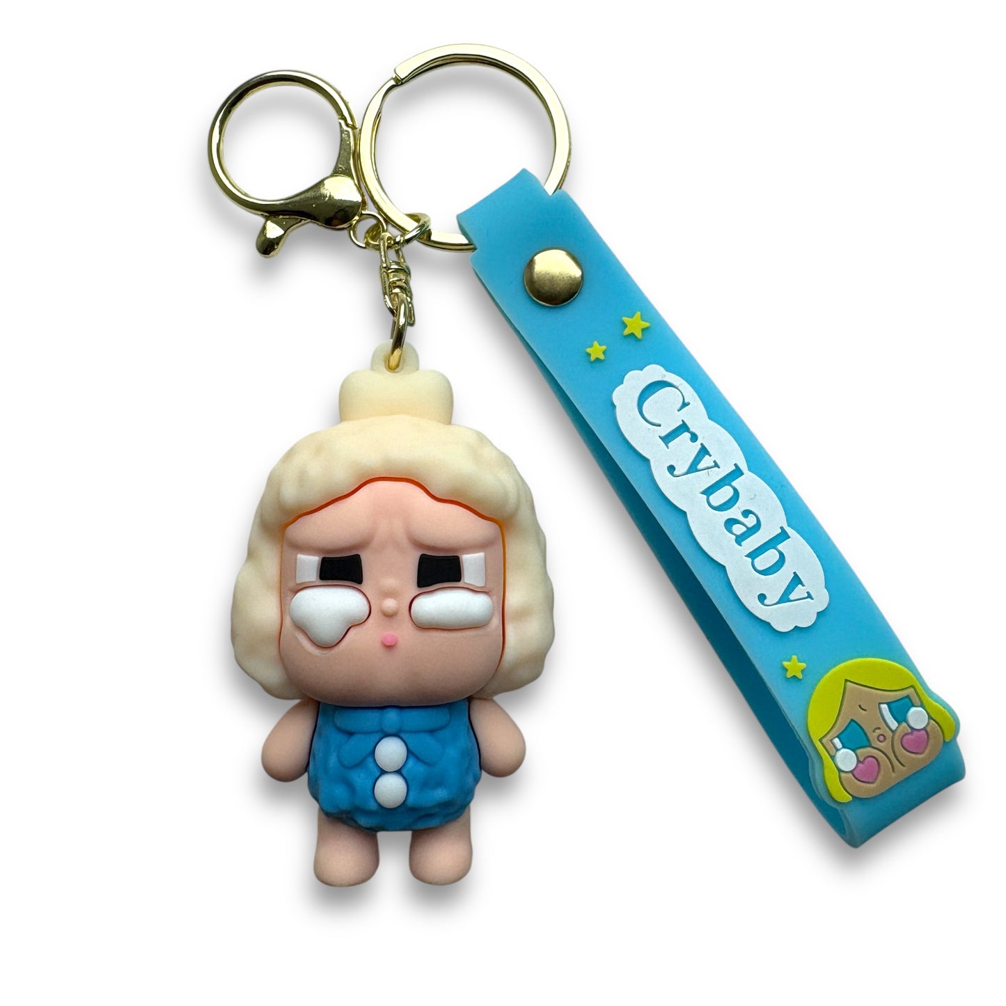 CryBaby Style 3D Silicone Keychain Keyring Pendant