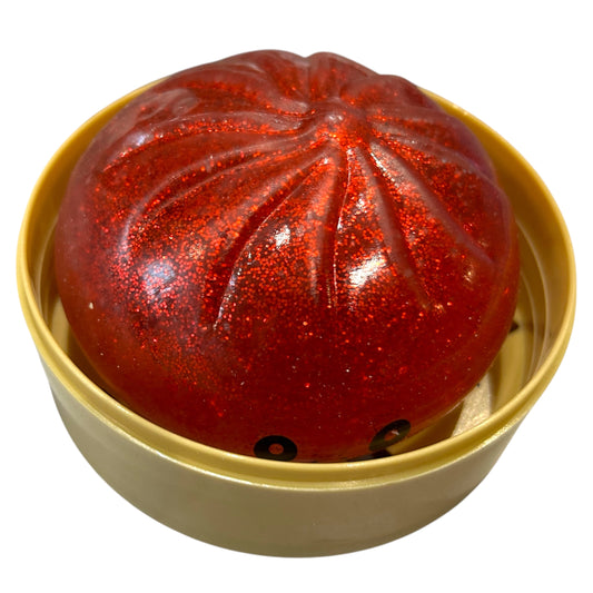 Red Glitter Squishy Dumpling - LIMITED EDITION