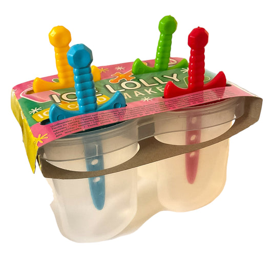 Make Your Own Ice Lolly Moulds Set 4 Pack - Pirate