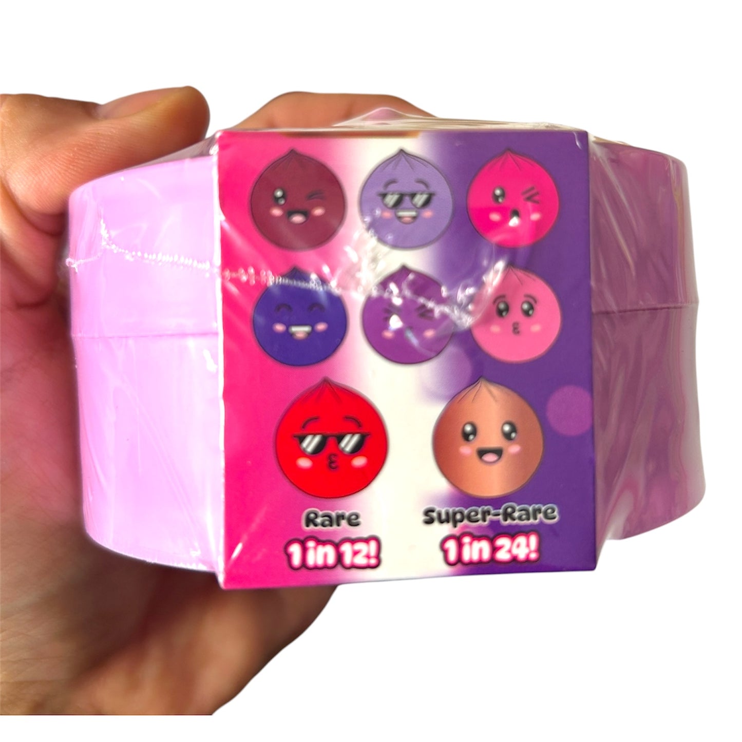 LIMITED EDITION PINK Diva Surprise Squishy Dumpling Bao Bun - UK Certified