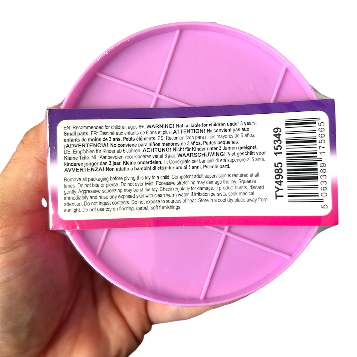 LIMITED EDITION PINK Diva Surprise Squishy Dumpling Bao Bun - UK Certified