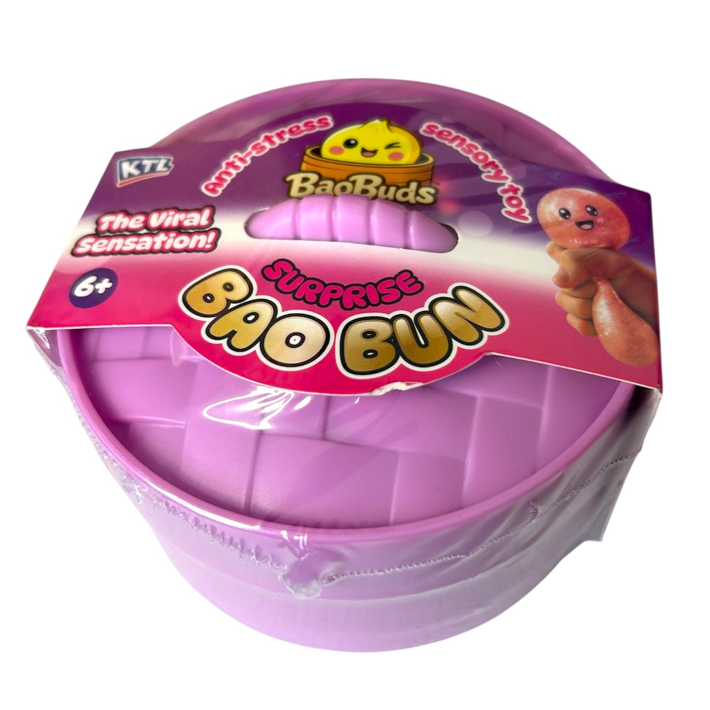 LIMITED EDITION PINK Diva Surprise Squishy Dumpling Bao Bun - UK Certified