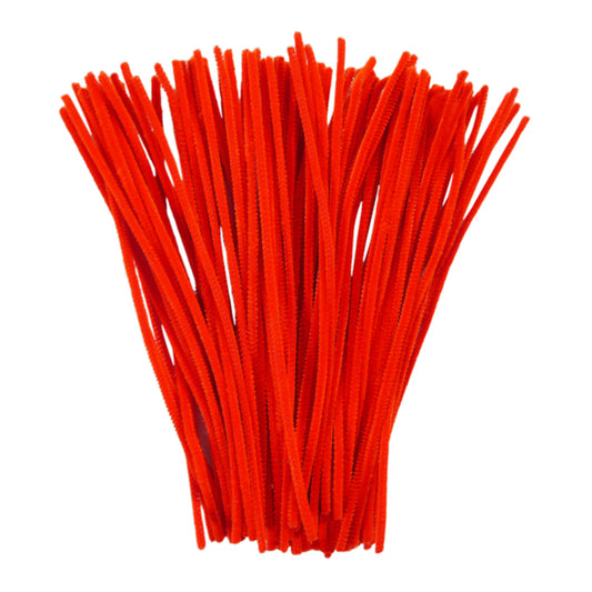 Red Luxury Pipe Cleaners x 100 ( Craft Clearance Special )